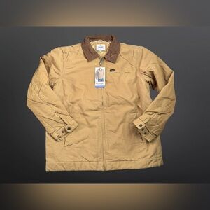 Wrangler Men's Workwear Jacket Size Large Color Brown and Tan